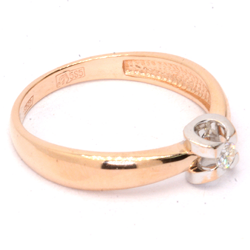 Кольцо Золото 585