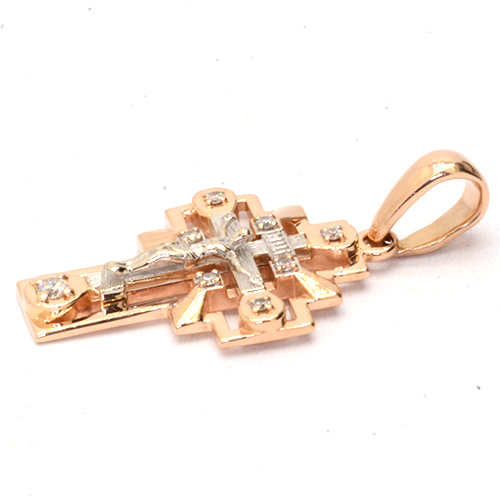 Крест Золото 585