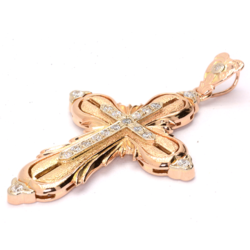 Крест Золото 585