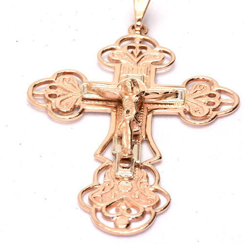 Крест Золото 585