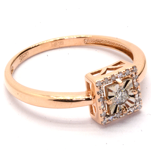 Кольцо Золото 585