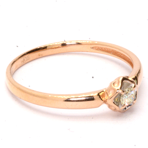 Кольцо Золото 585