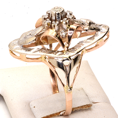 Кольцо Золото 500