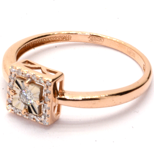 Кольцо Золото 585