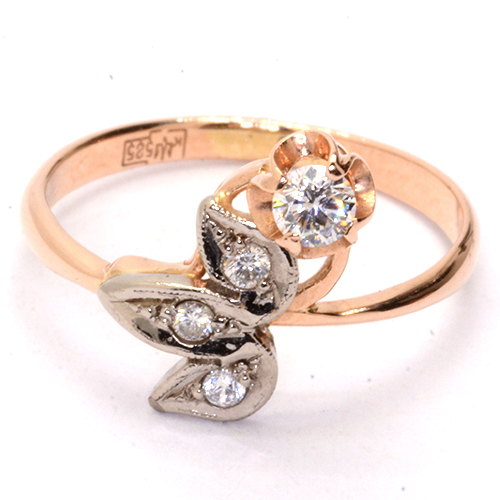 Кольцо Золото 585