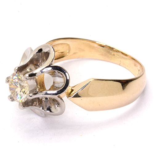 Кольцо Золото 750