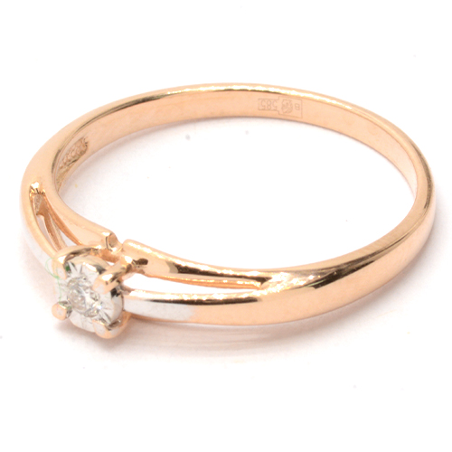 Кольцо Золото 585