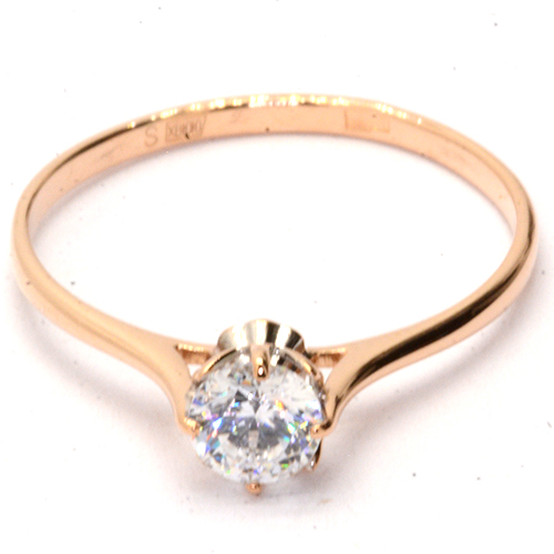 Кольцо Золото 585