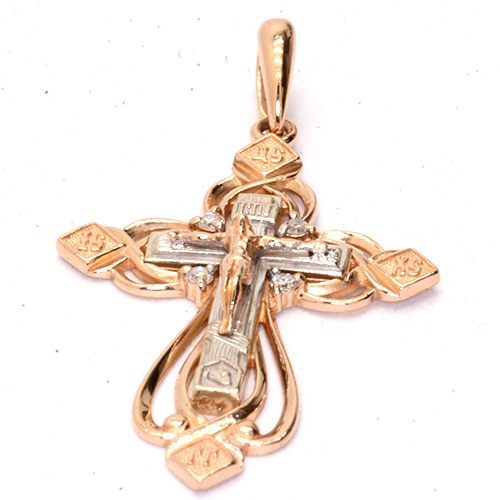 Крест Золото 585