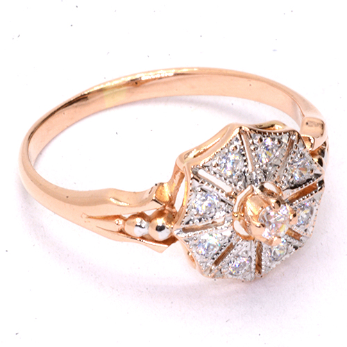 Кольцо Золото 585