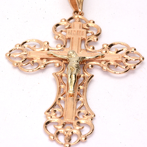 Крест Золото 585