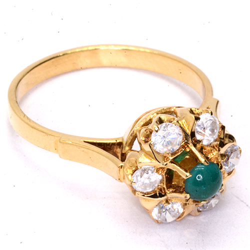 Кольцо Золото 750