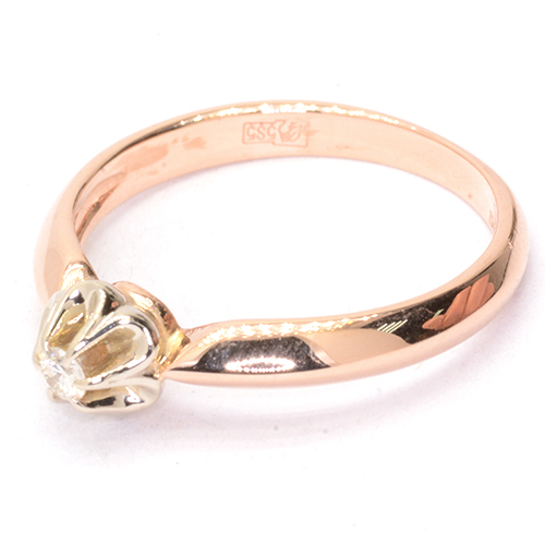 Кольцо Золото 585