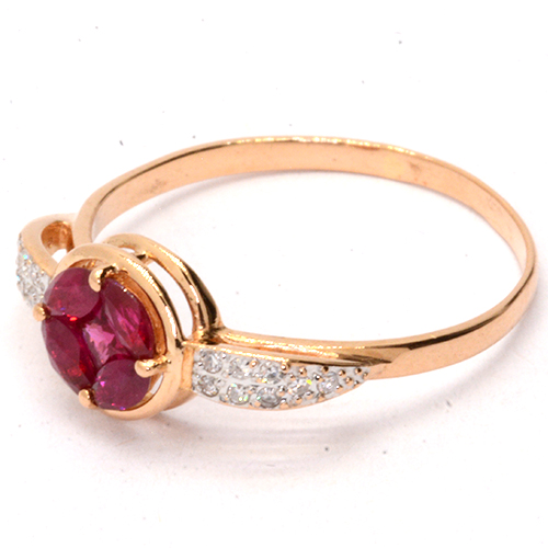 Кольцо Золото 585