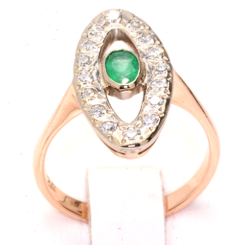 Кольцо Золото 585