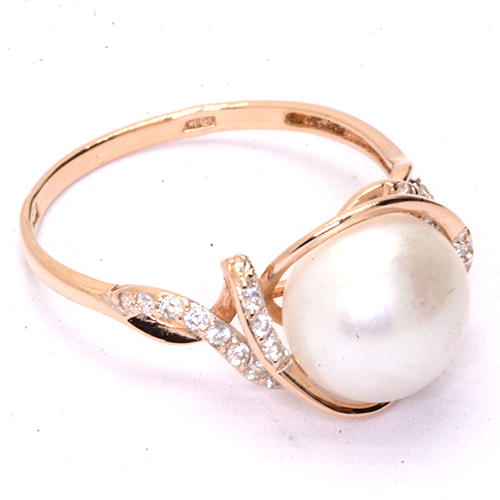 Кольцо Золото 585