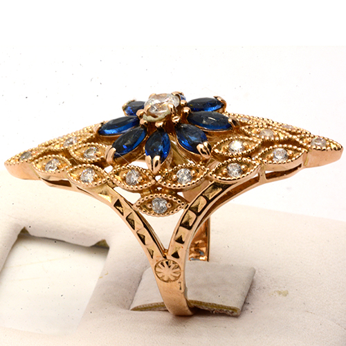 Кольцо Золото 585