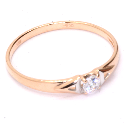 Кольцо Золото 585