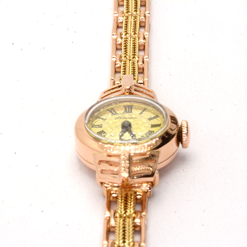 Часы в браслете Золото 585