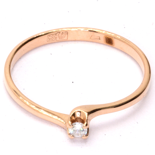 Кольцо Золото 585