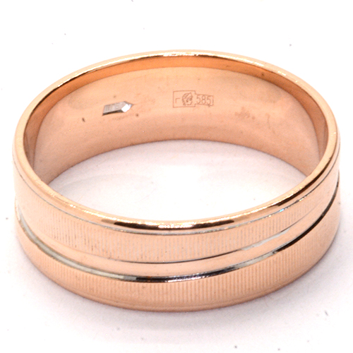 Кольцо обручальное Золото 585