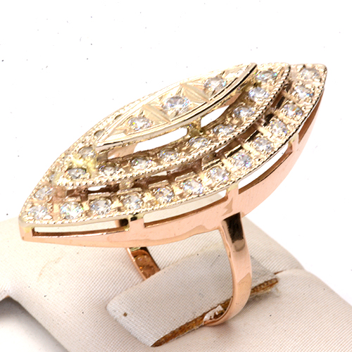 Кольцо Золото 585