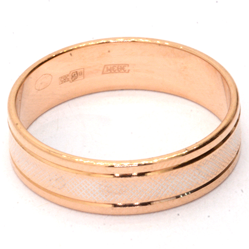 Кольцо обручальное Золото 585