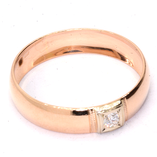 Кольцо обручальное Золото 585