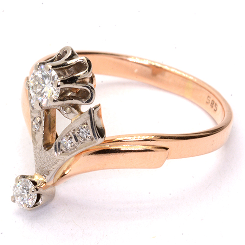 Кольцо Золото 585