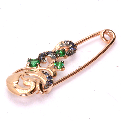 Брошь Золото 585