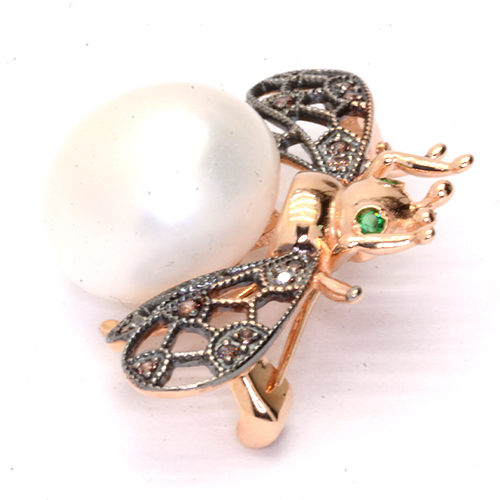 Брошь Золото 585