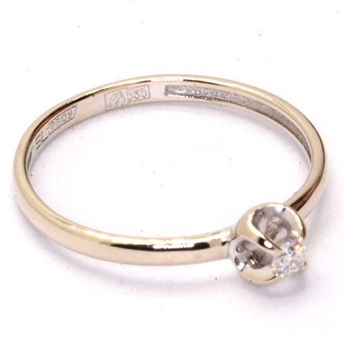 Кольцо Золото 585