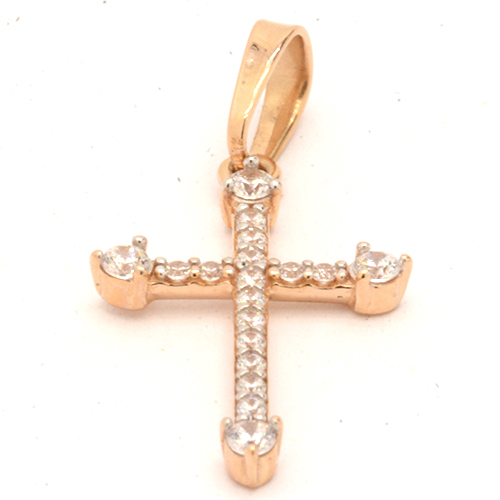 Крест Золото 585