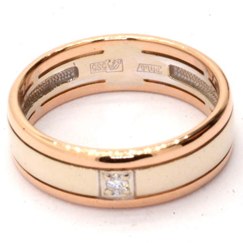 Кольцо обручальное Золото 585