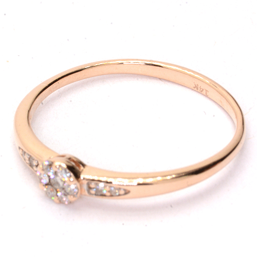 Кольцо Золото 585