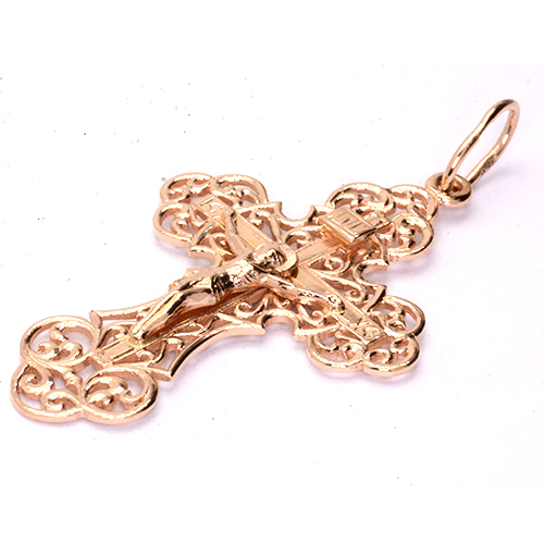 Крест Золото 585