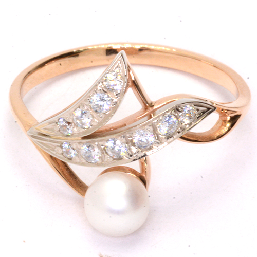 Кольцо Золото 585