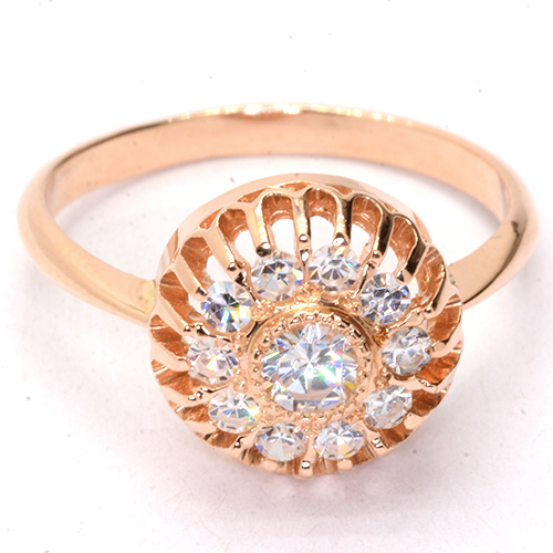 Кольцо Золото 585