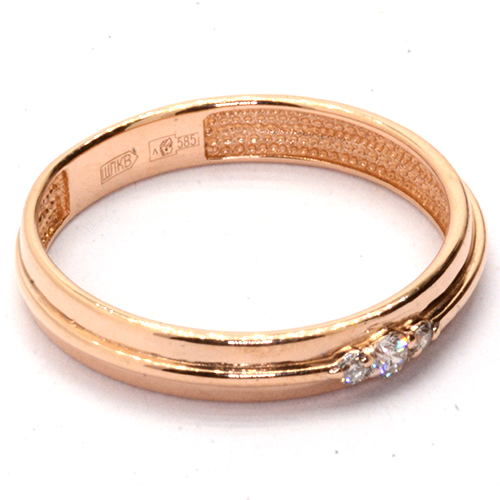 Кольцо обручальное Золото 585