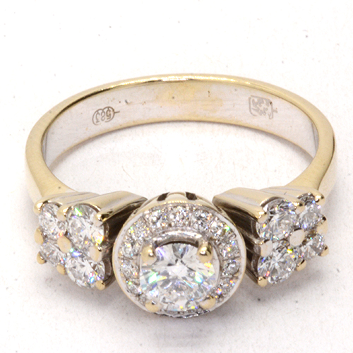 Кольцо Золото 585