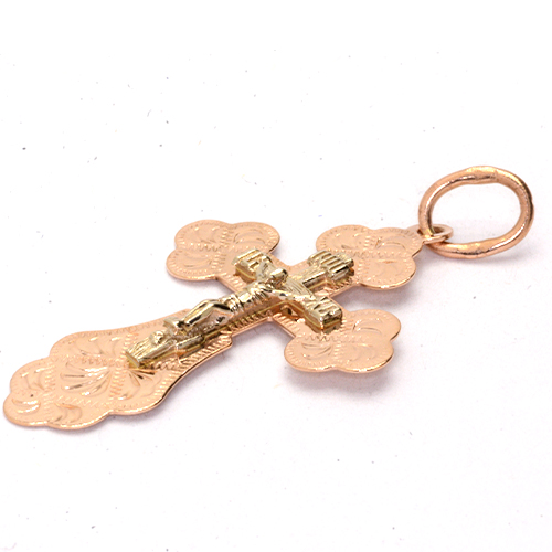 Крест Золото 585