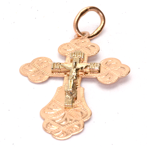 Крест Золото 585