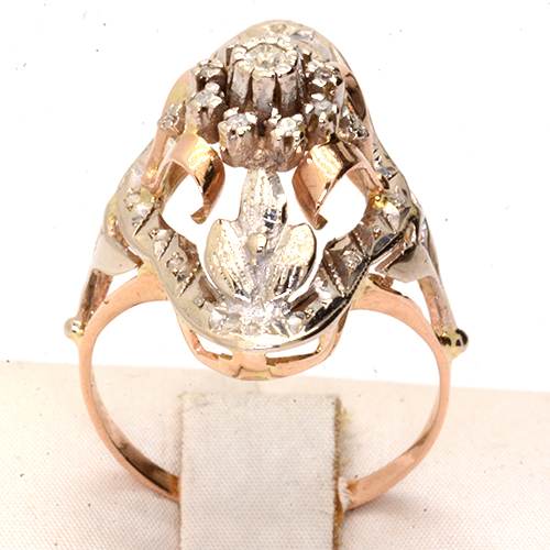 Кольцо Золото 500