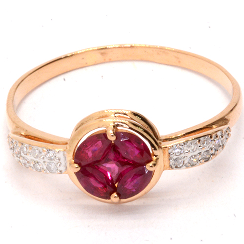 Кольцо Золото 585