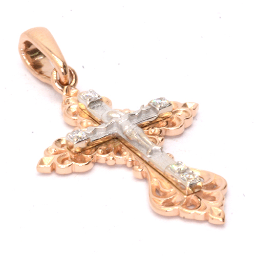 Крест Золото 585