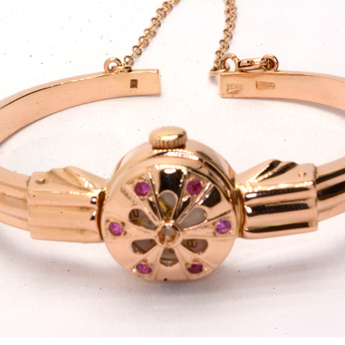 Часы в браслете Золото 583