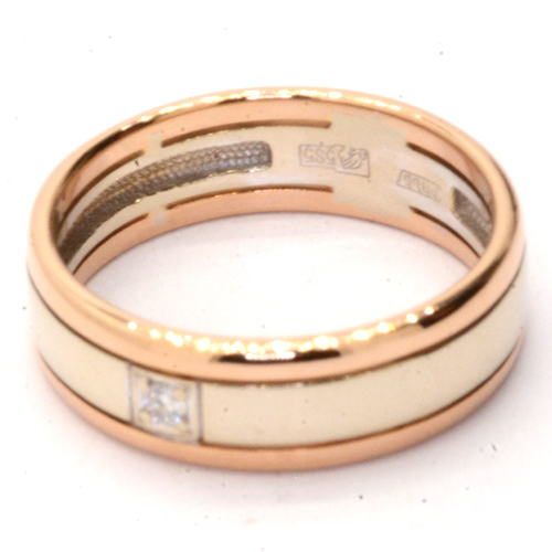 Кольцо обручальное Золото 585