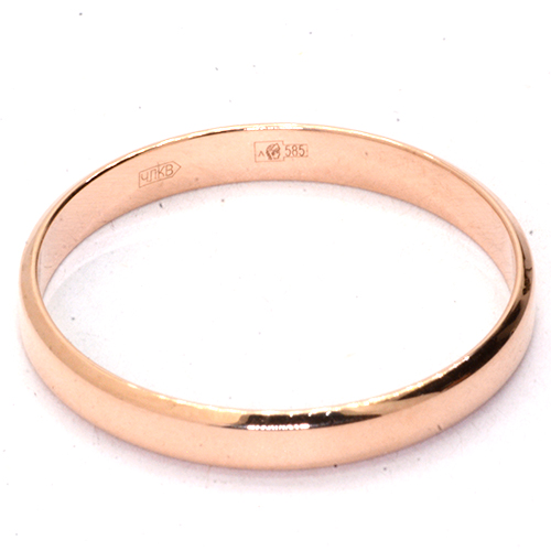 Кольцо обручальное Золото 585