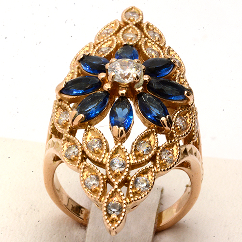 Кольцо Золото 585