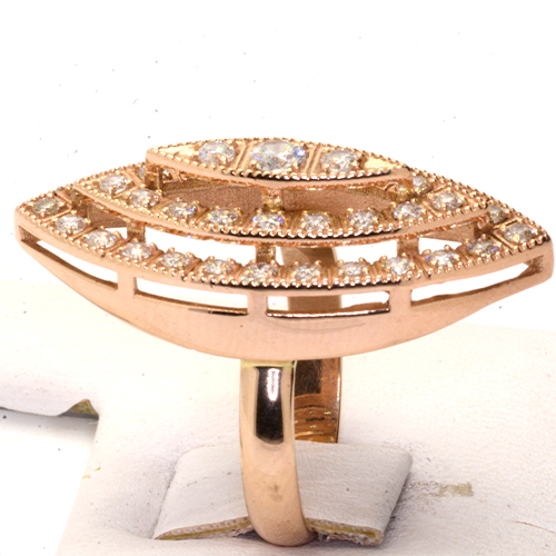 Кольцо Золото 585